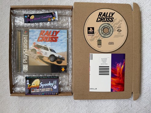 Rally Cross PS1 - NTSC-U/C USA VGC CIB with Manual - Reg Card - Tracked - Picture 13 of 13