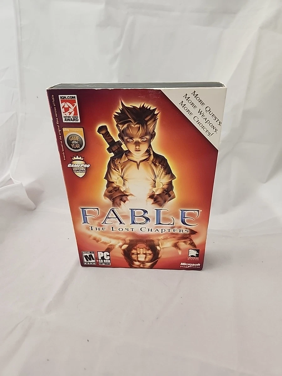 PC Fable: The Lost Chapters Role Playing Video Games for sale | eBay