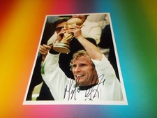Berti Vogts DFB Weltmeister 1974  signed signiert Autogramm auf 20x28 Foto