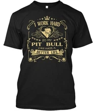 Pit Bull Funny T T-Shirt Made in the USA Size S to 5XL