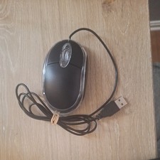 USB Generic Wired Mouse Black - TESTED/WORKING