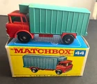 Vintage Lesney Matchbox #44 Refrigerator Truck Die-Cast In Box - Excellent Condi