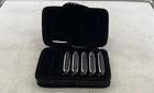 (5) Silver Creek Multi-Key Harmonicas W/ Carry Case — photo 1