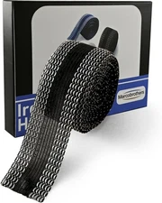 Marcobrothers Iron-on Instant Hem Tape 5.5 Yard, Yard / 1 Roll, Black 