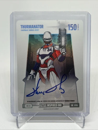 Bo Jackson Battle Arena Thurmanator Auto Thurman Thomas