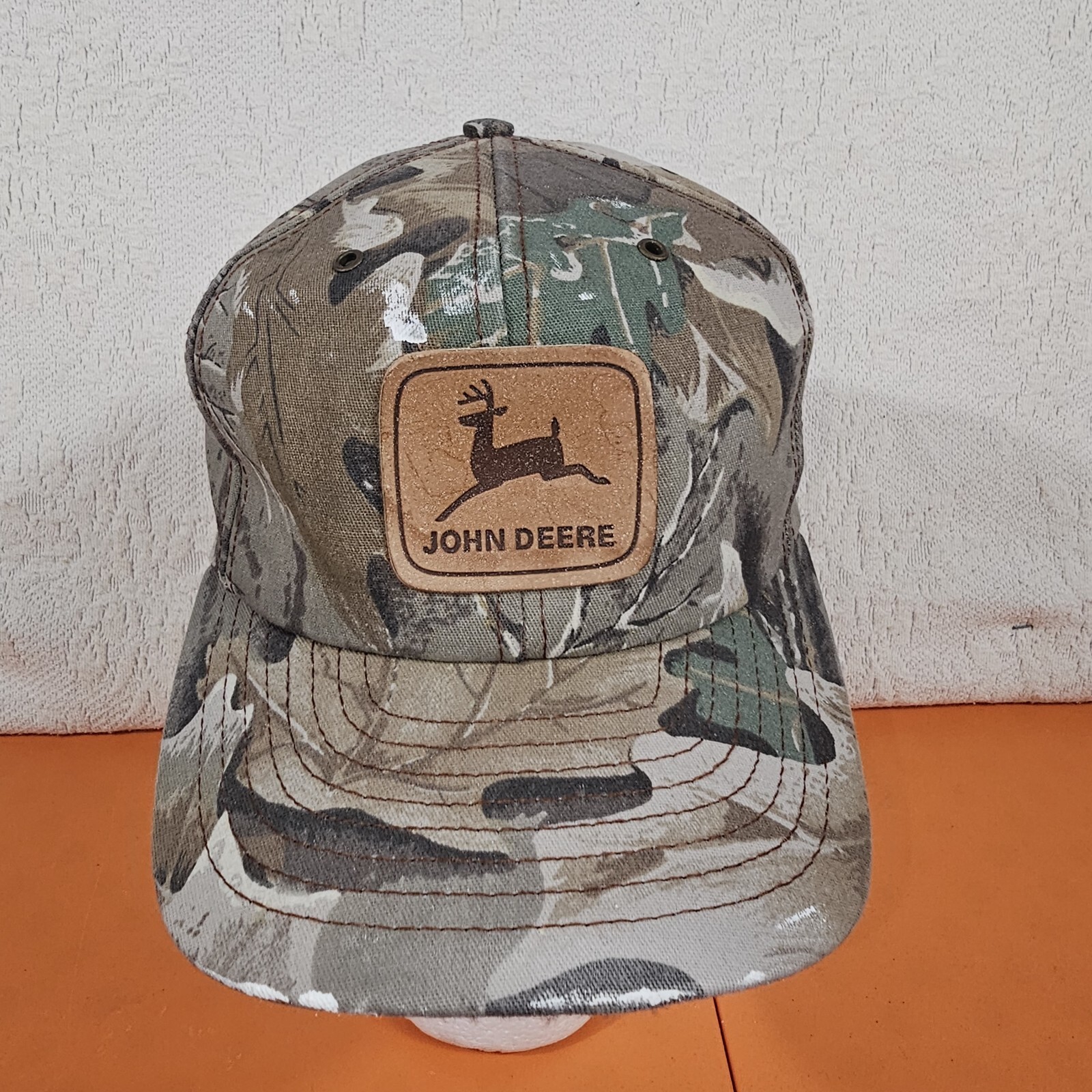 Vintage John Deere Patch Camo  Adjustable Snapbac… - image 3