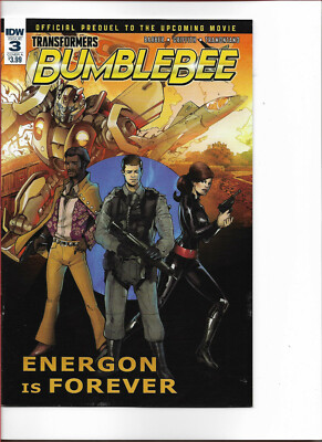 TRANSFORMERS: BUMBLEBEE MOVIE PREQUEL (2018) #3 - Cover A - New Bagged (S)