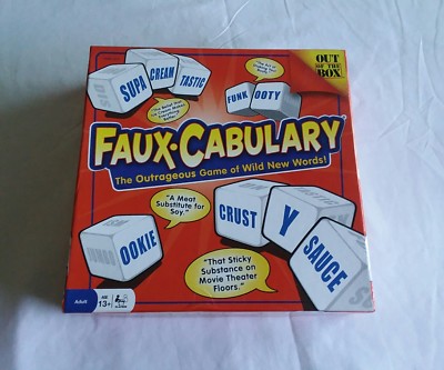 Faux-Cabulary Outrageous Game of Wild New Words