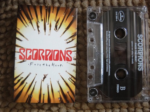 (1120) Malaysia Polygram Cassette Tape- SCORPIONS face the heat