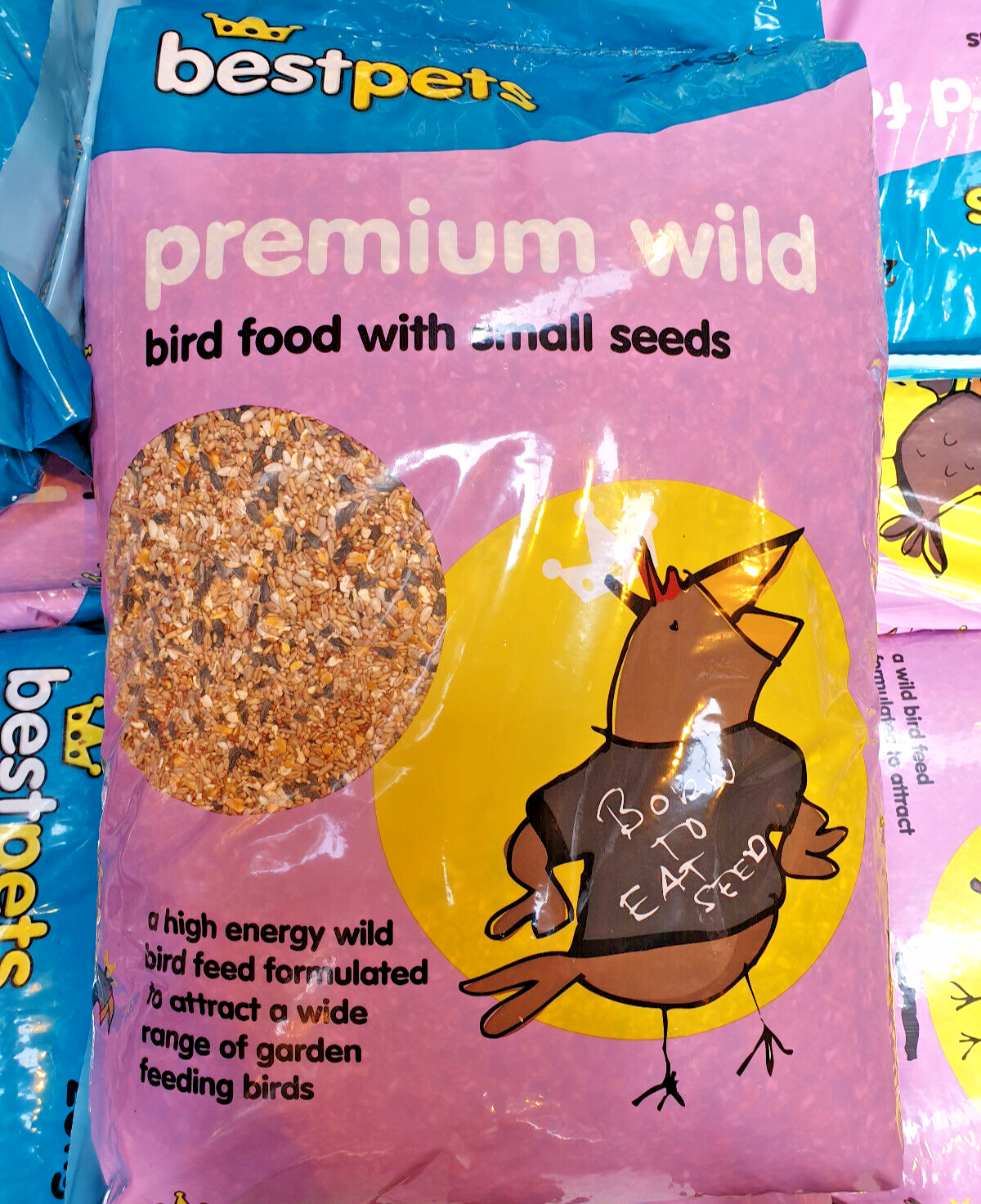 20KG PREMIUM WILD BIRD FOOD : BestPets Quality Garden Small Seed Energy Feed Mix