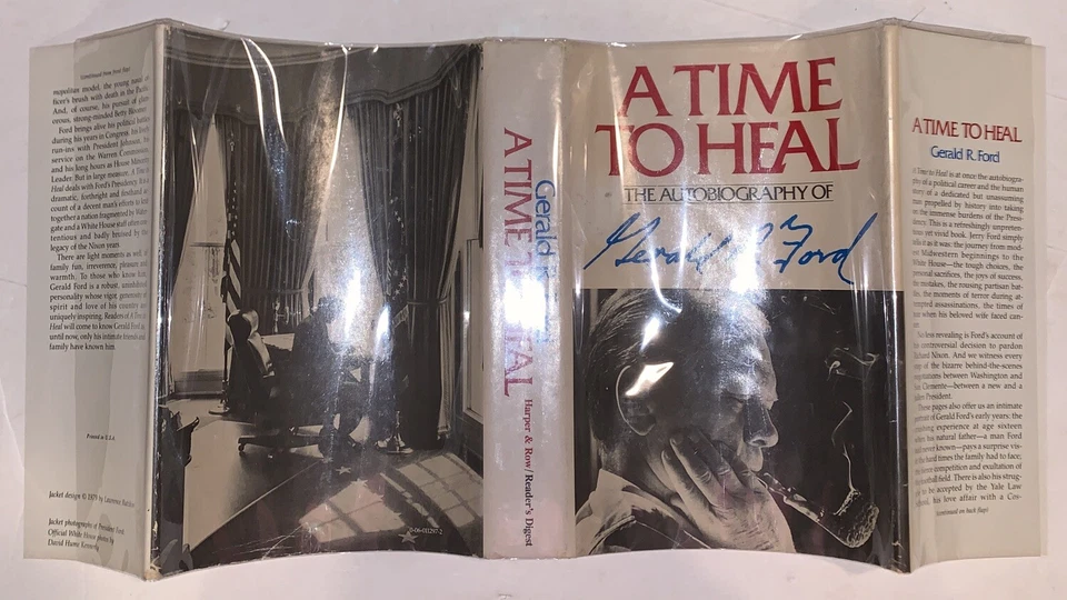 SIGNED, PRESIDENT GERALD R. FORD, A TIME TO HEAL, AUTOBIOGRAPHY, POTUS - Image 3 of 4