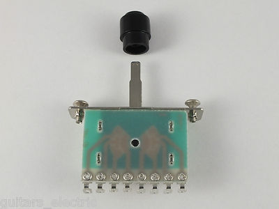 3-Wege Wahlschalter + 5 Arten von Spitze passend für Tele Telecaster Typ Gitarren