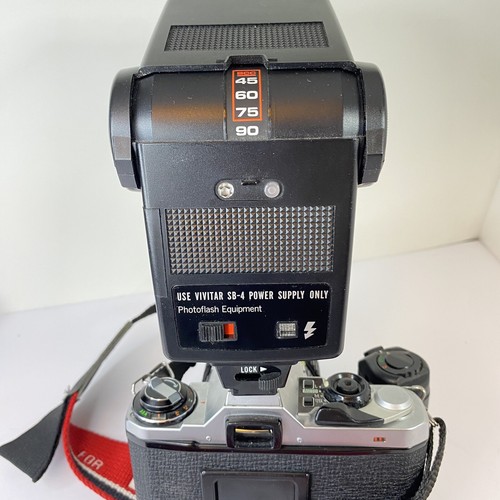 Pentax ME Super 35mm Film Camera Bundle w/ SMC Pentax-A Zoom 28-80mm Lens & Accs - Picture 4 of 18