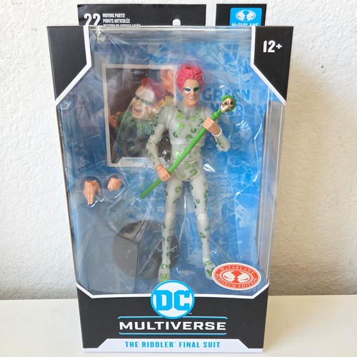 McFarlane Toys DC Multiverse THE RIDDLER FINAL SUIT Platinum Edition | eBay