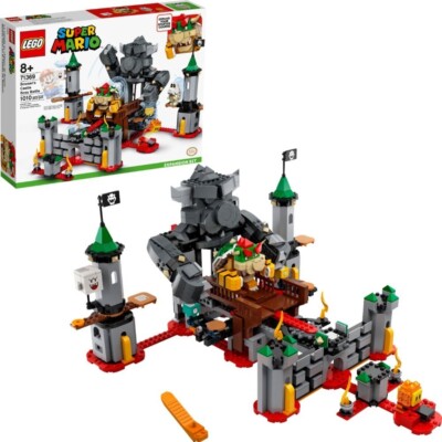 NEW LEGO Super Mario Bowser's Castle Boss Battle Expansion Set
