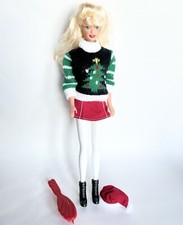 Holiday Season Barbie Doll Special Edition 1996 Christmas Ugly Sweater 15581