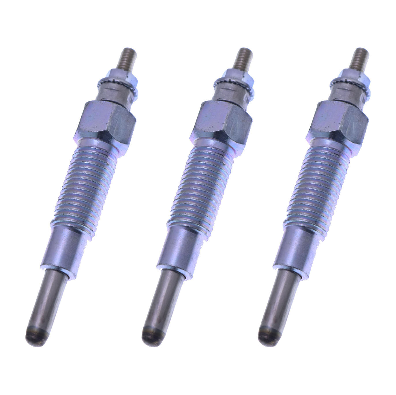 3X Glow Plug 15221-65516 for Kubota L225DT L245DT Engine V1902 V1702 V1501 V1500