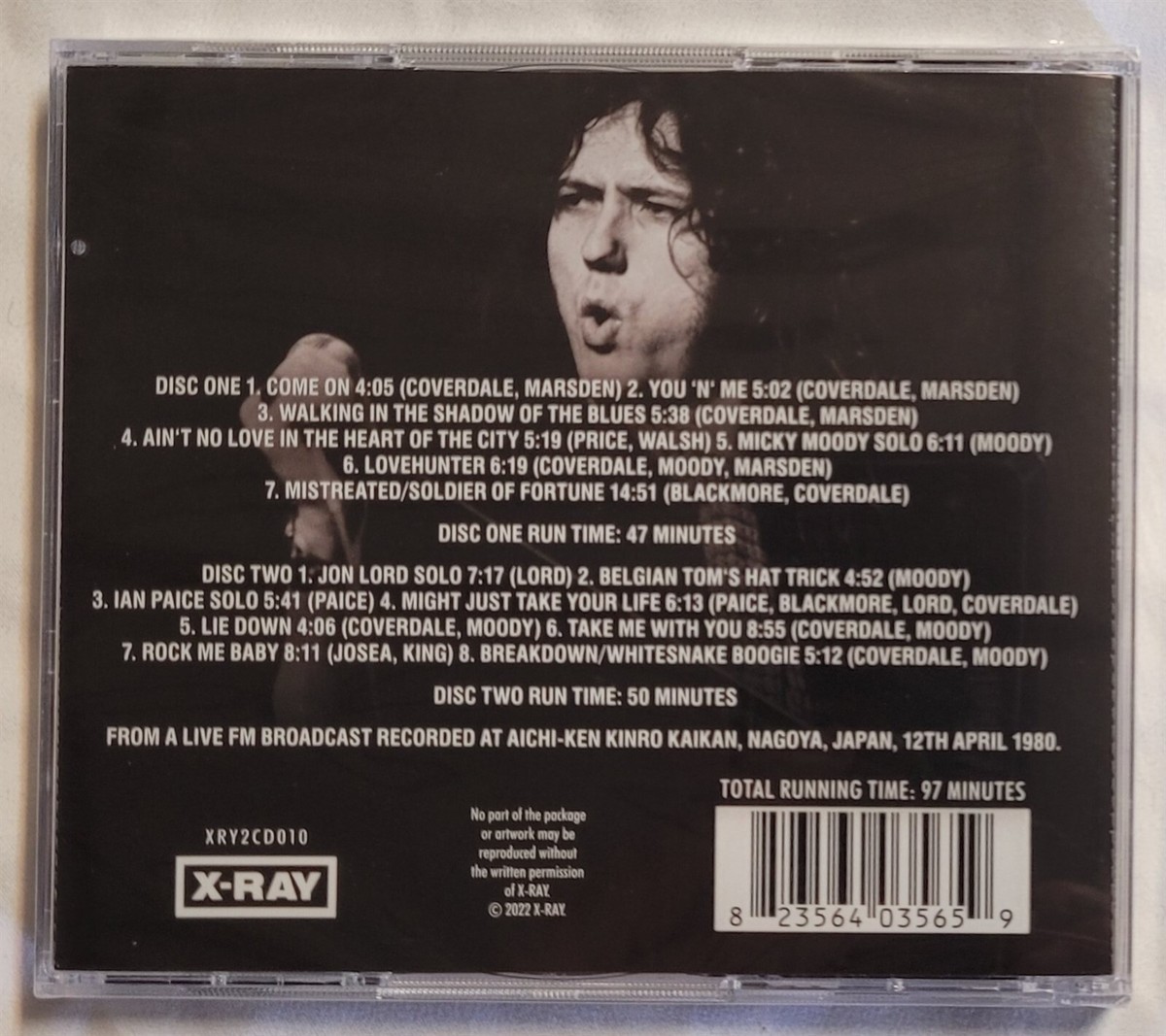 プロモーション用・非売品カセットテープ　ジミーペイジ whitesnake プロモーション用・非売品カセットテープ ジミーペイジ