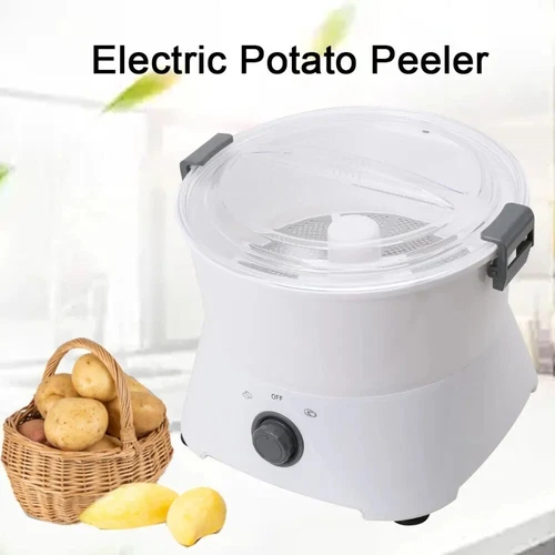 Automatic Potato Peeler Electric Potato Peeling Machine Vegetable Dehydrator - Picture 2 of 12