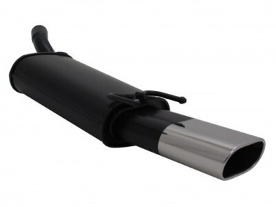 NOVUS SPORTAUSPUFF +ABE 135x75mm Oval Stahl für Opel Tigra-A/S93