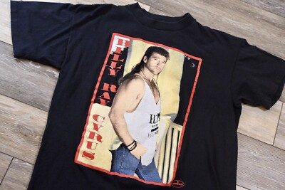 Vintage Single Stitch Billy Ray Cyrus I Ain t Your Dog No More Shirt Medium