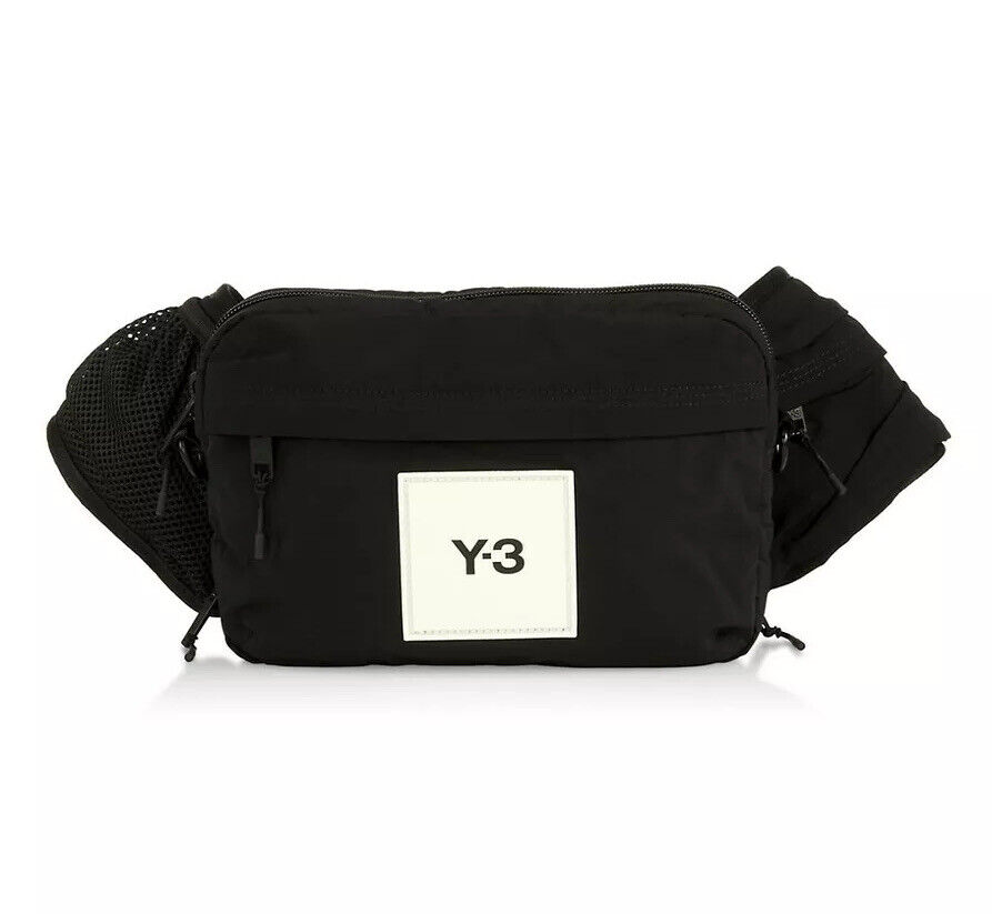 Y-3 Yohji Yamamoto Adidas Convertible Logo Patch Sling Waist/Belt Bag Fanny  Pack