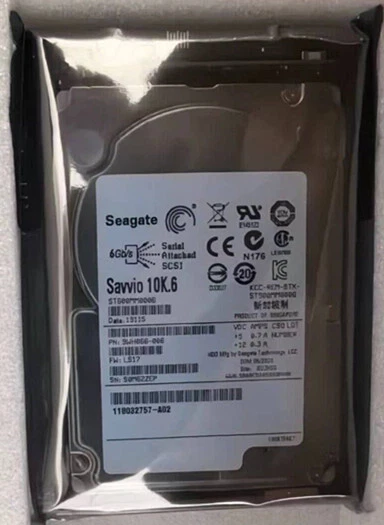 EMC 600GB 005050282 10K 10000RPM SAS 2.5"SFF Hard Disk Drives - Image 2 of 4