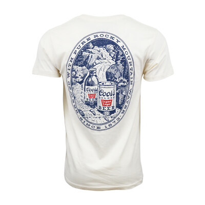COORS BANQUET BREWED IN COLORADO T SHIRT OFFICIAL LICENSE TEE