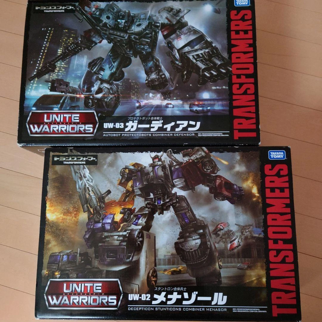 TAKARA TOMY Transformers UW-02 Menazor UW-03 Guardian 2Box Set
