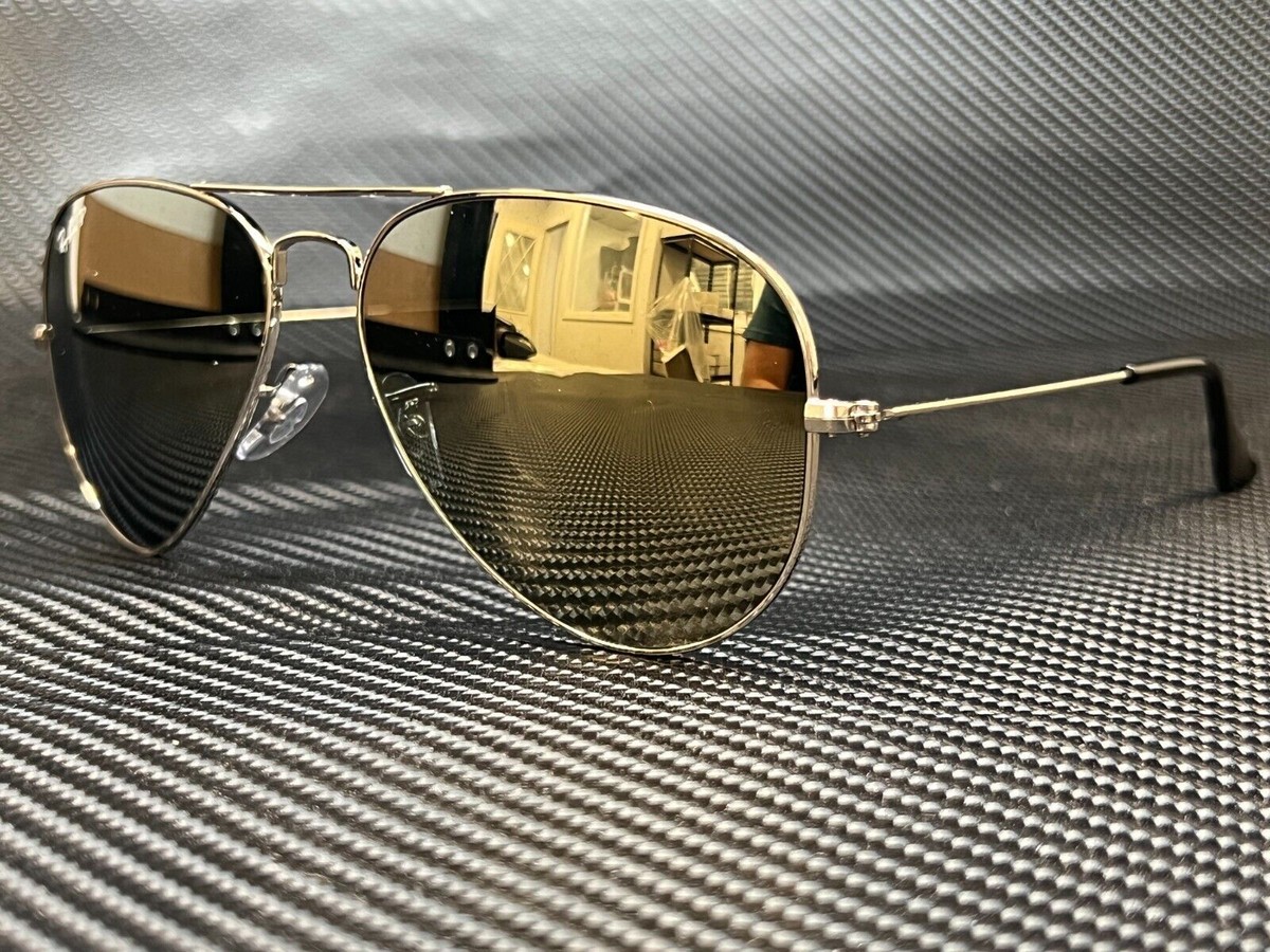 RAY BAN RB3025 003 59 Silver Aviator 58 mm Unisex Polarized