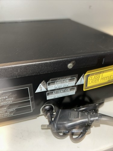 Pioneer PD-5500 Reproductor de CD Reproductor de disco compacto HiFi Bloque de construcción con control remoto - Imagen 14 de 14