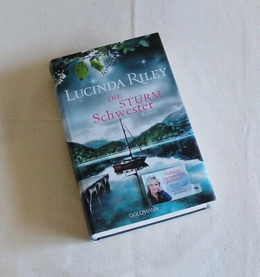 2- LUCINDA RILEY Die Sturmschwester Roman gebundene Ausgabe Goldmann Verlag NEU - Bild 1 von 2