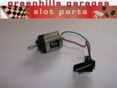 Greenhills Scalextric E10 Mabuchi Motor mit Ritzel & Typ 21 Leitschaufel -
