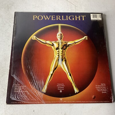 Earth Wind & Fire Powerlight Vinyl Record Lp 1983 Columbia TC