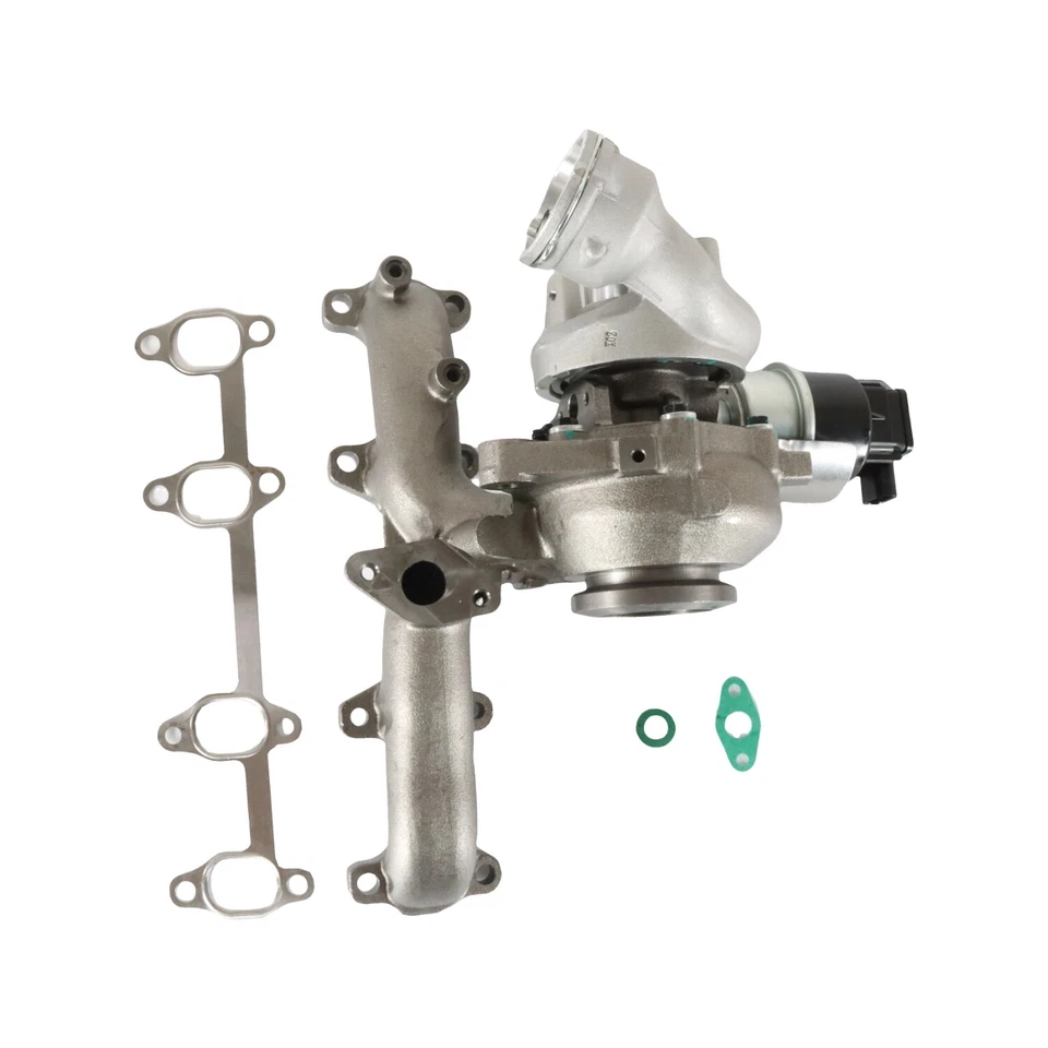 Turbocompresor 038253014Q para Volkswagen Beetle Golf Jetta 2005-2007 1,9 L Foto 3 de 4