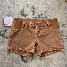 Isabel Maternity Shorts Size 4 Highest Rise A...