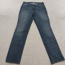 Vintage Eddie Bauer Women's Jeans Size 10 Blue Denim Curvy Straight