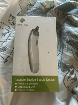 miropure vacuum suction beauty device Pores Blackheads Dead Skin Removal + New