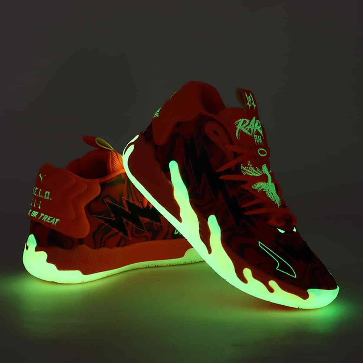 シューズ(男性用) PUMA mb.03 Halloween PUMA x LAMELO BALL MB.03 Halloween Men's Basketball Shoes | PUMA