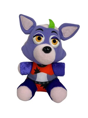 Five Nights at Freddys FNAF Roxanne Wolf 8'' Plush Made by Funko EUC