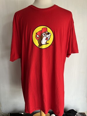 BUC-EE'S Official Men's Beaver Gas Station Convenience Store T-Shirt Size 3XL