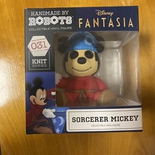 Handmade by Robots Knit Series Disney Sorcerer Mickey 5-in Vinyl Figure #031 New