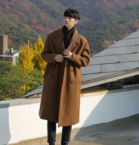 Artificial Woolen Trench Coat | eBay