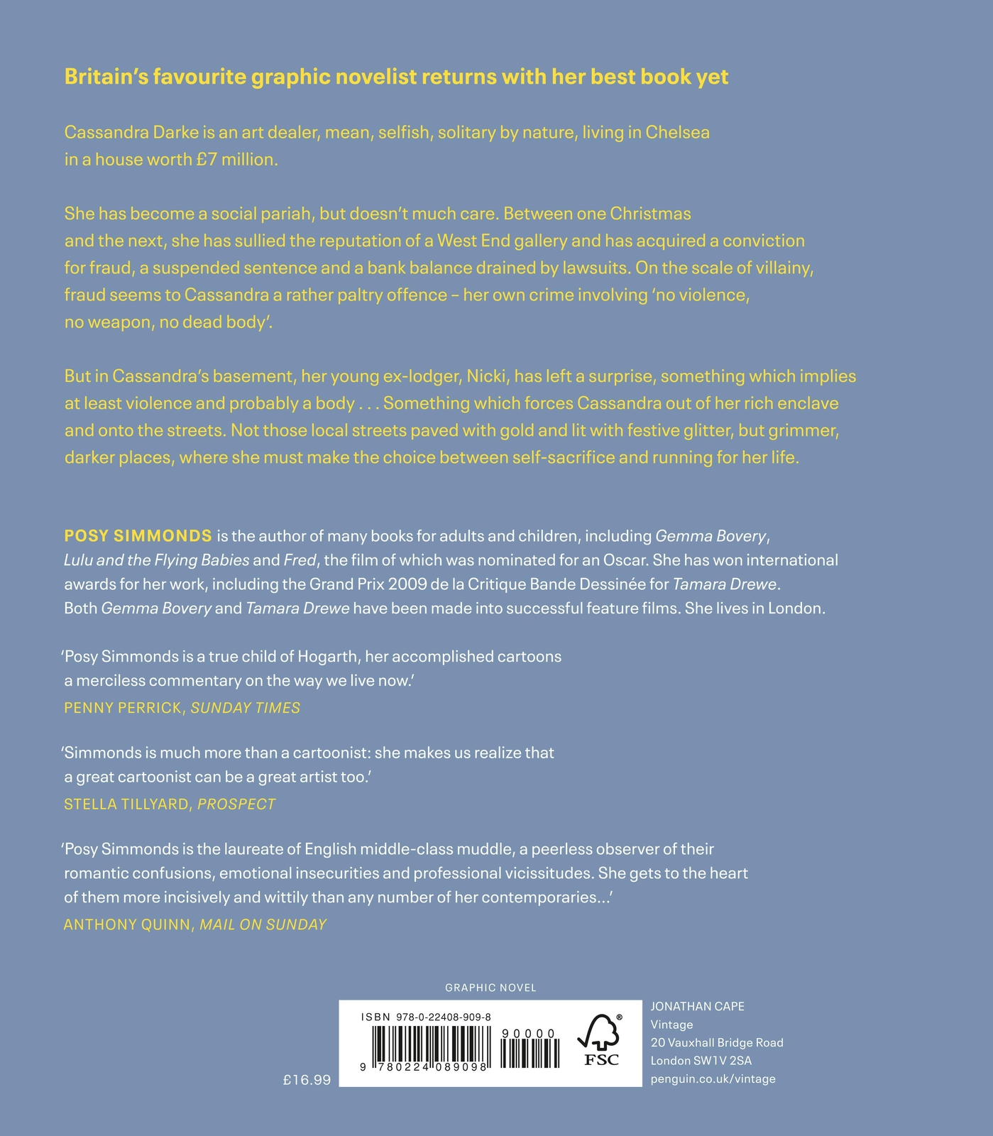 Thumbnail - Posy Simmonds | Cassandra Darke | Buch | Englisch (2018) | 96 S.