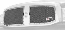 Rbp Rbp-151467 Rx Series Chrome Studded Frame Main Grille 2 Piece