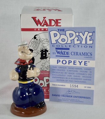 WADE POPEYE FIGUR LIMITED EDITION BOXED 1997