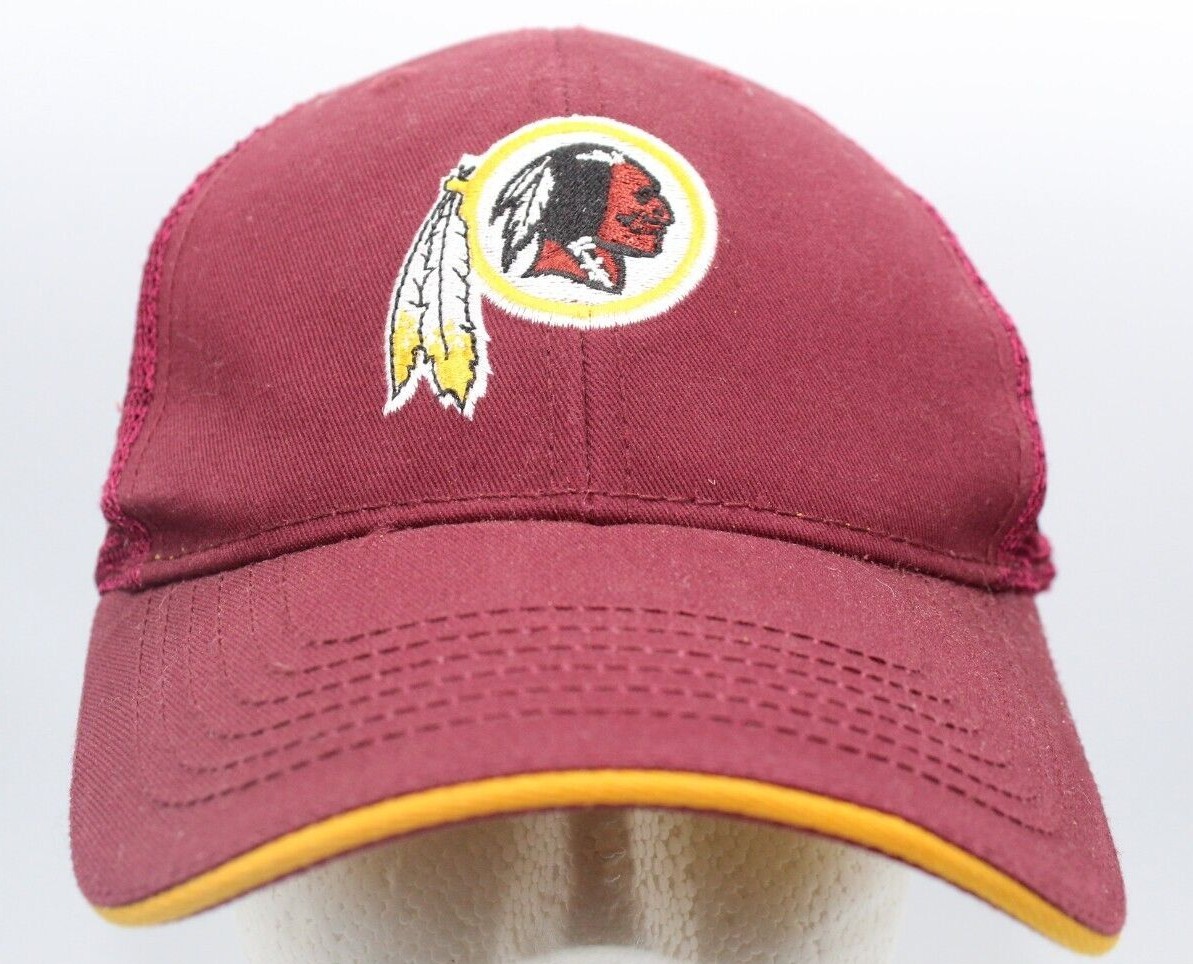 Washington Redskins Embroidered Mesh Adjustable Strapback Hat