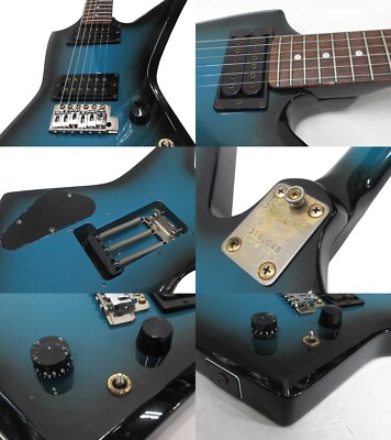 Aria Pro2] Used 1983 Matsumoku ZZ Deluxe Blue Burst MIJ Explorer