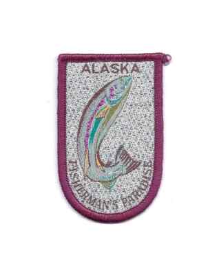 Vintage Alaska Salmon Fisherman's Paradise Patch