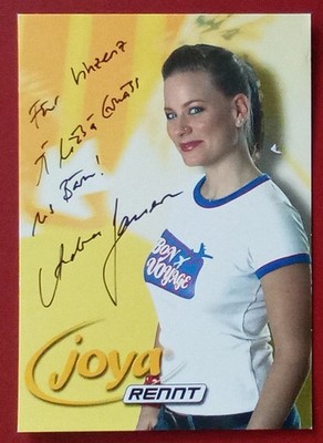 Andrea Jansen Moderatorin autograph signed 4''x6'' photo
